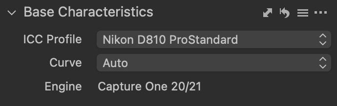 ProStandard profile is now the default for newly imported photos